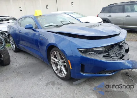 2020 Chevrolet Camaro Rwd Lt1 из США, поврежденный, VIN 1G1FF1R7XL0122926